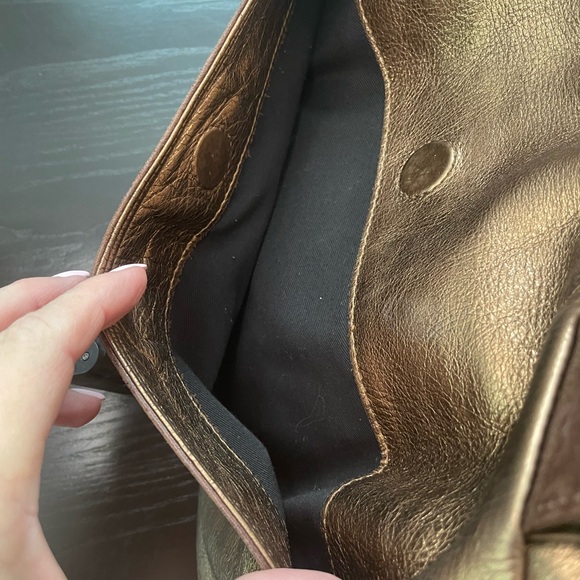 💯 authentic See by Chloe metallic day tripper leather two tone bag - Picture 12 of 16